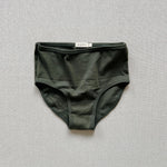 adult organic cotton undies in pine