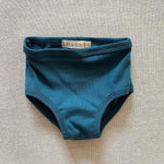 organic cotton basic underwear - azure