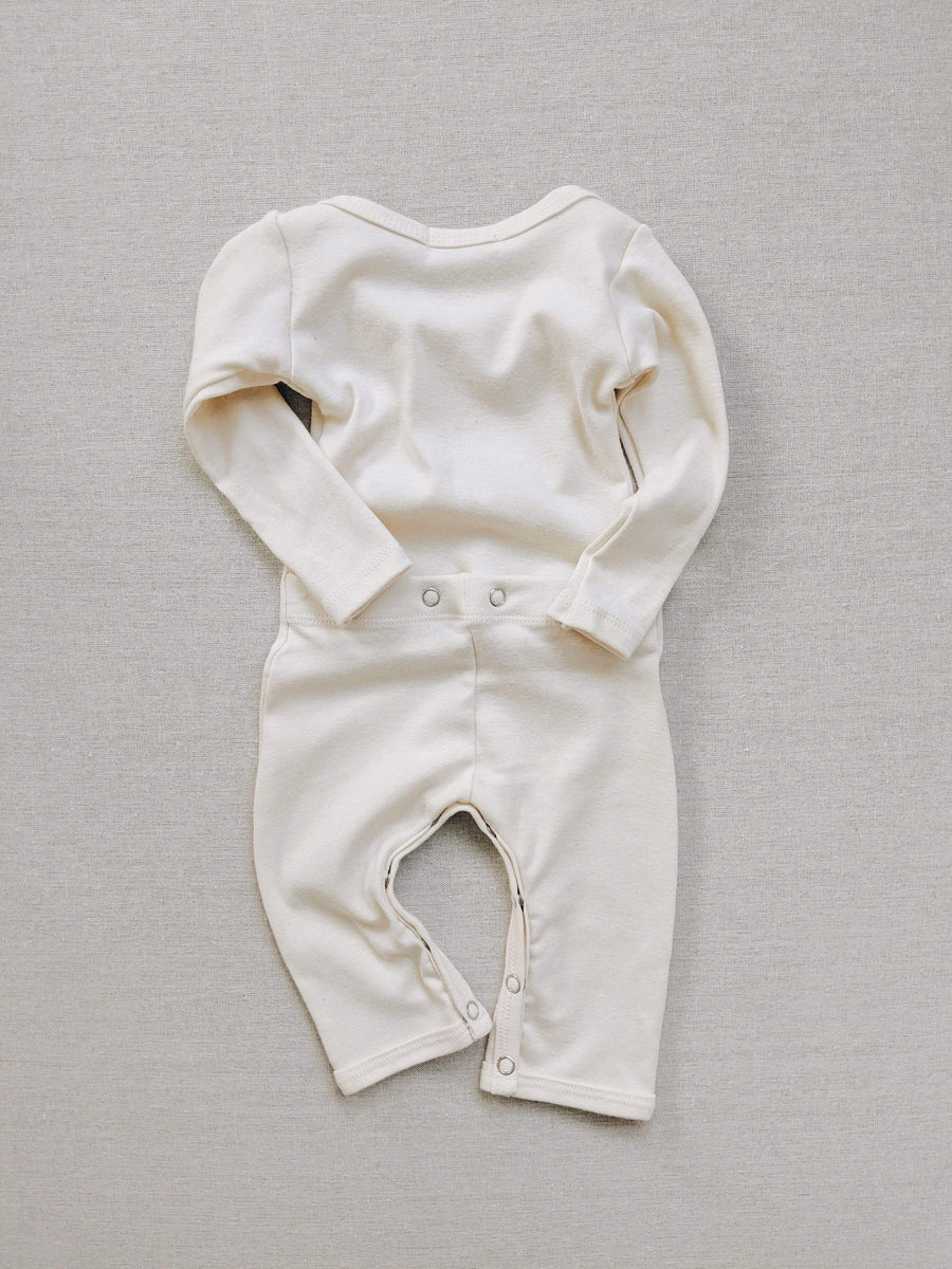 organic cotton long john natural mabo