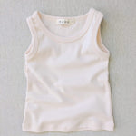 organic cotton tank top - blush