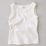 organic cotton tank top - natural