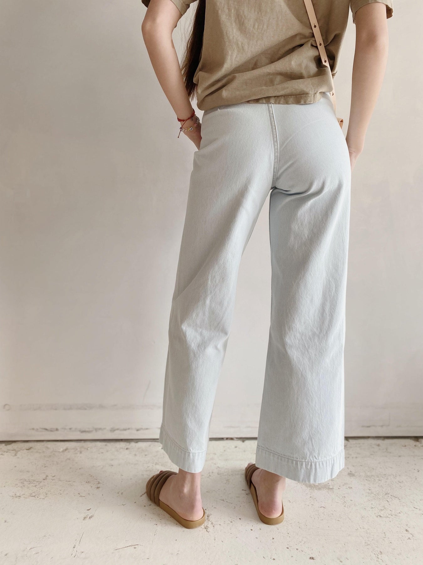 Jesse Kamm Linen Sailor Pants - Pants & Jumpsuits