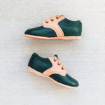 classic saddle shoes in pine