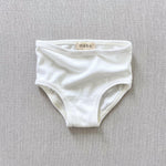 organic cotton basic underwear - bright white