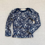 organic cotton lap tee made with liberty of london summer blooms